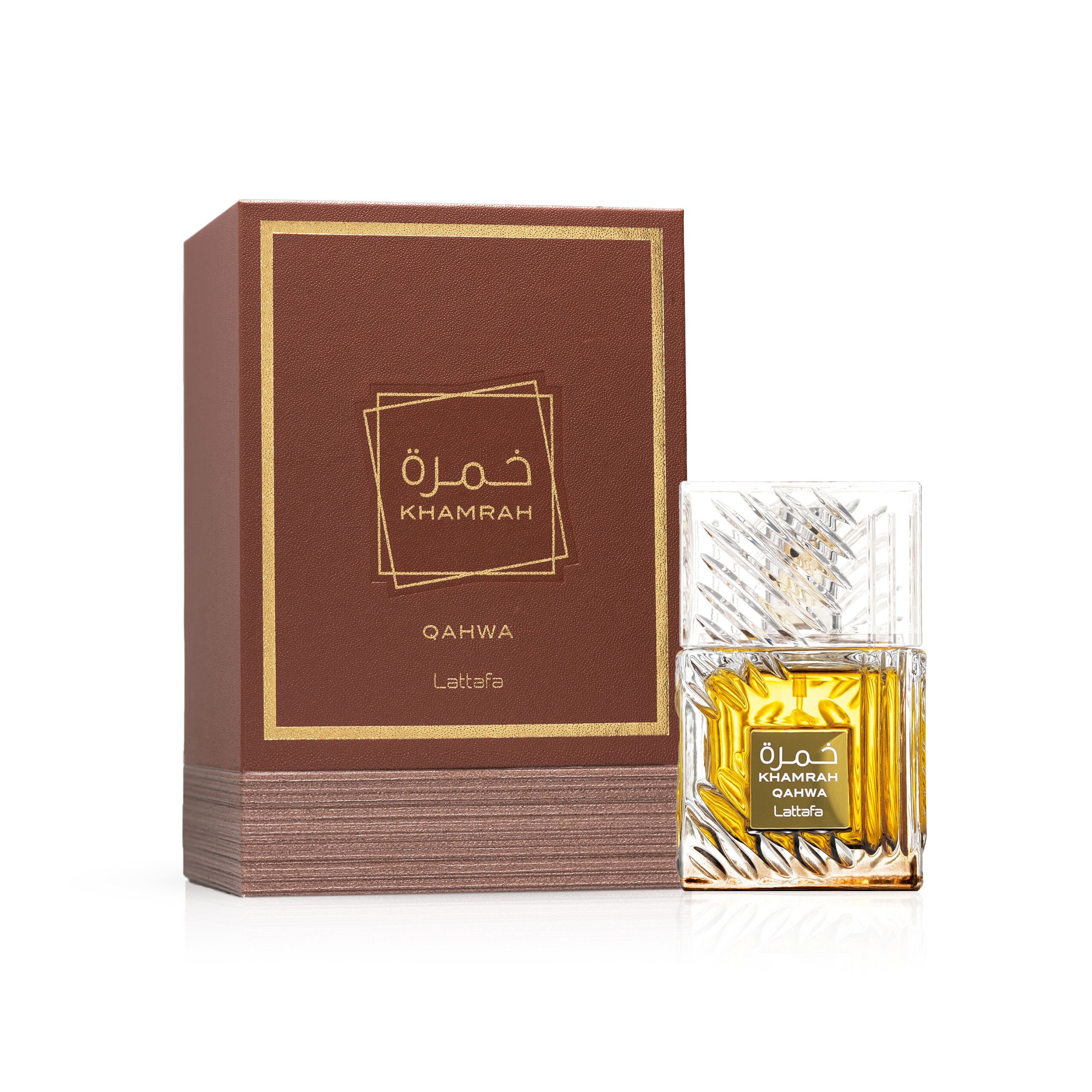 Lattafa Khamrah Qahwa Eau de Parfum 100ml – Spiced Coffee Fragrance