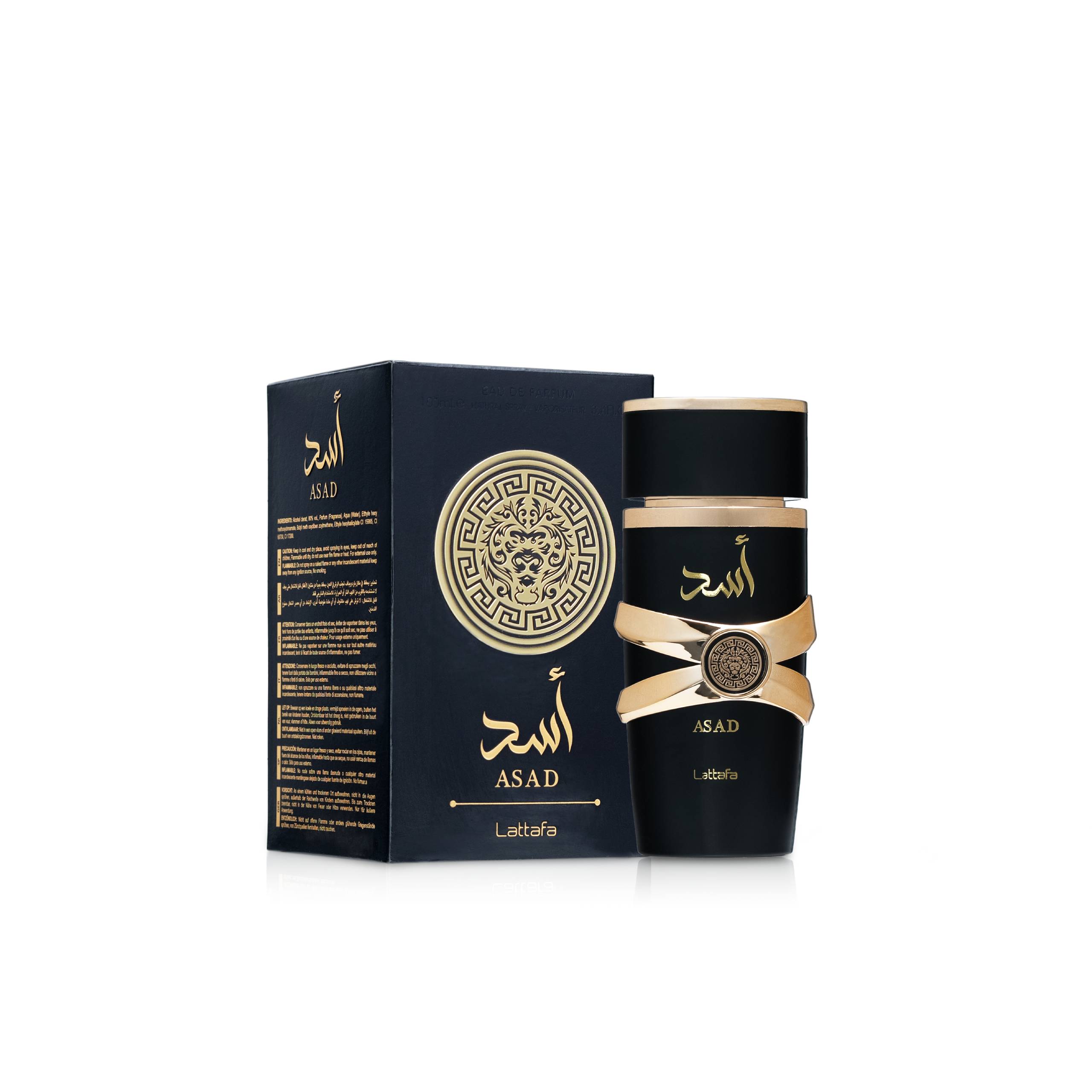 Lattafa Asad Eau de Parfum 100ml – Amber Spicy Fragrance