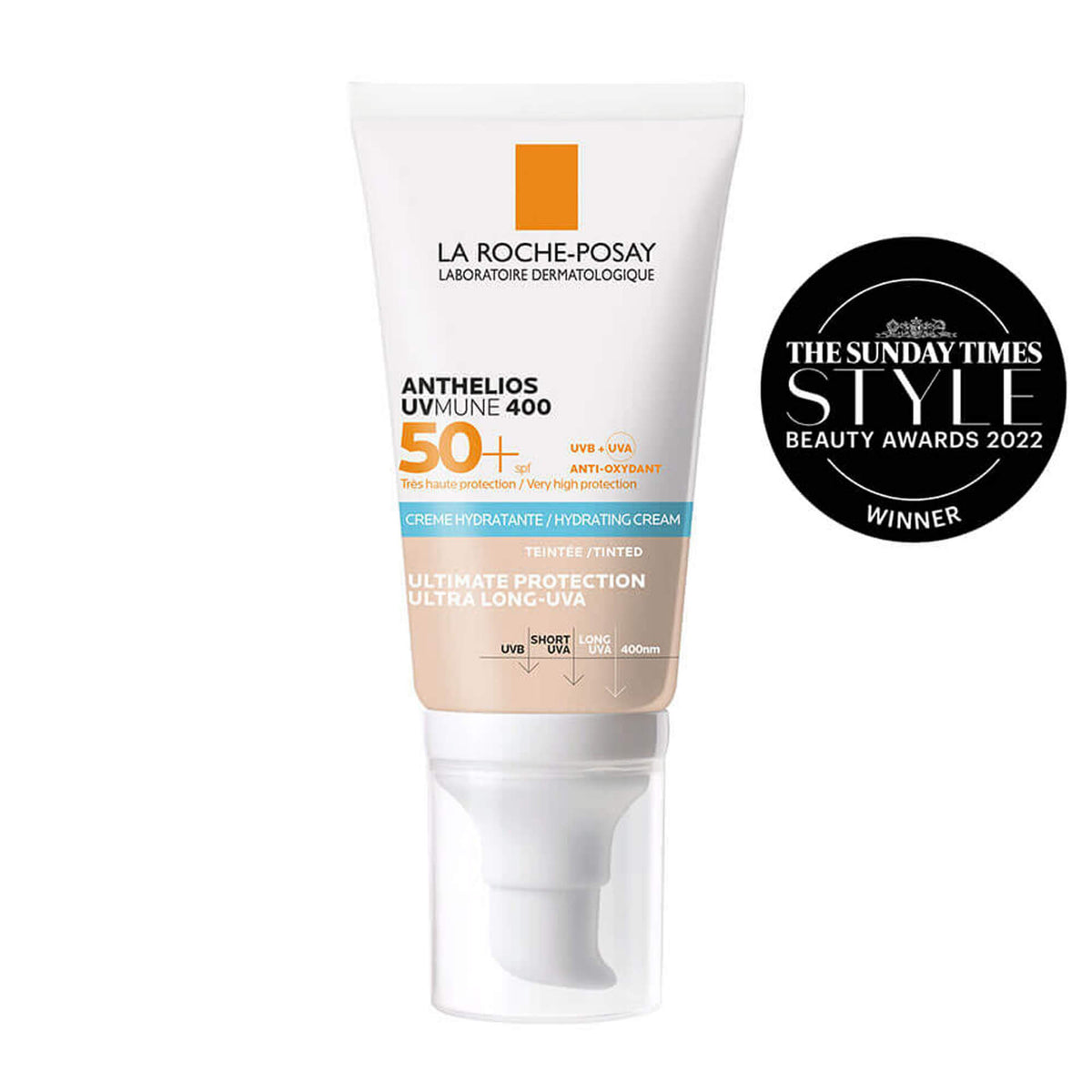 La Roche-Posay Anthelios UVMune 400 Hydrating Tinted Cream SPF50+ 50ml