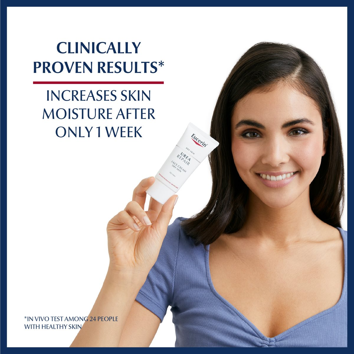 Eucerin UreaRepair PLUS 5% Urea Face Cream 50ml
