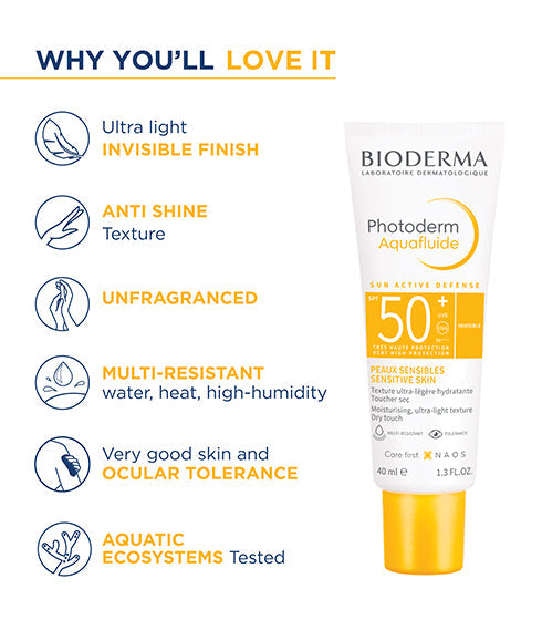 Bioderma Photoderm Max SPF50+ Aquafluido 40ml Sunscreen
