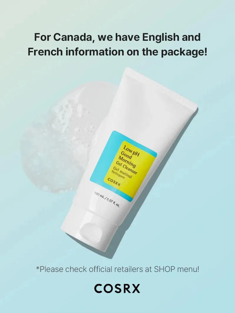 Cosrx Good Morning Low Ph Gel Cleanser