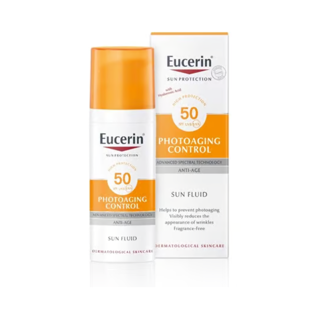 Eucerin Photoaging Control Sun Fluid SPF 50+ 50ml – Anti-Aging Sun