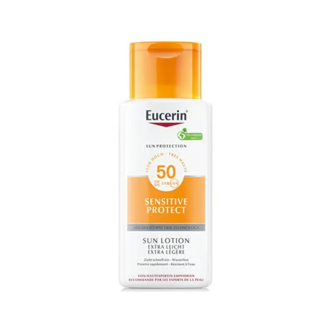 Eucerin Extra Light Sun Lotion Sensitive Protect SPF 50 150ml