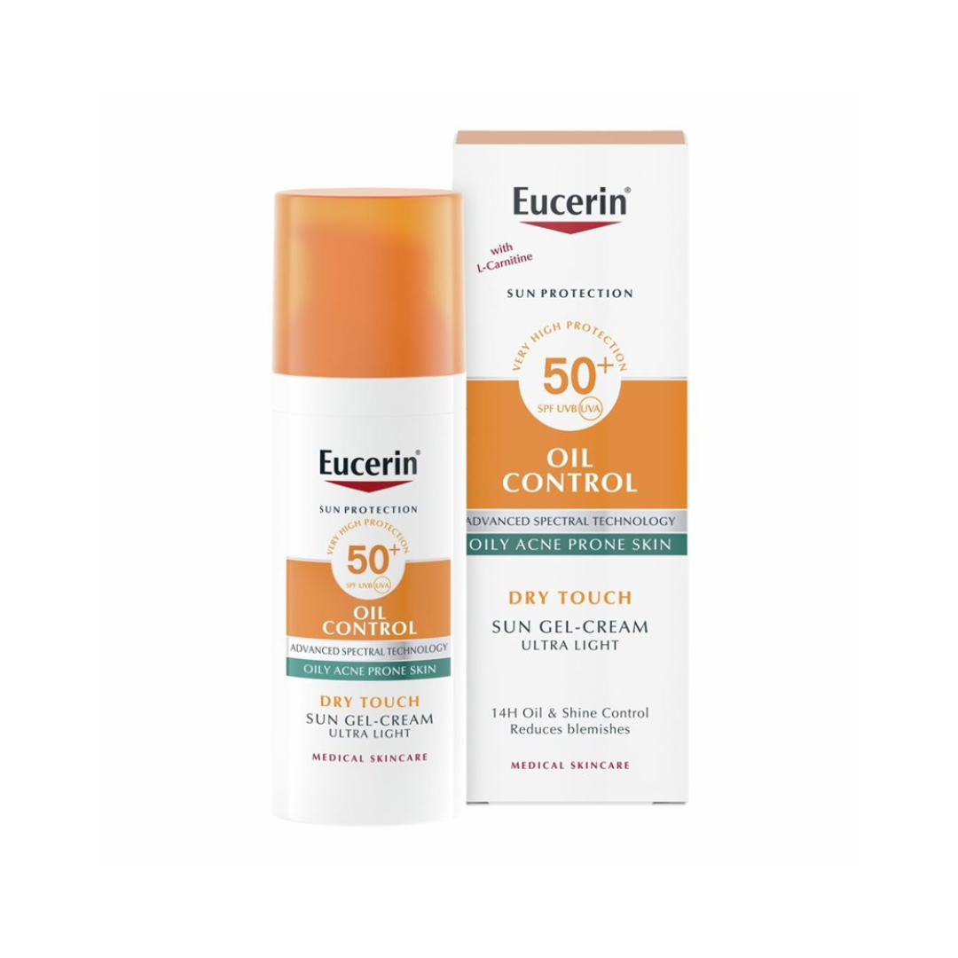 Eucerin Sun Gel Cream Oil Control SPF 50 50ml – Mattifying & Oil