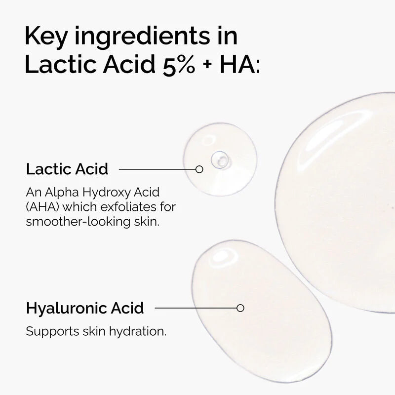 The Ordinary Lactic Acid 5% + HA 2% Peeling Scrub 30ml
