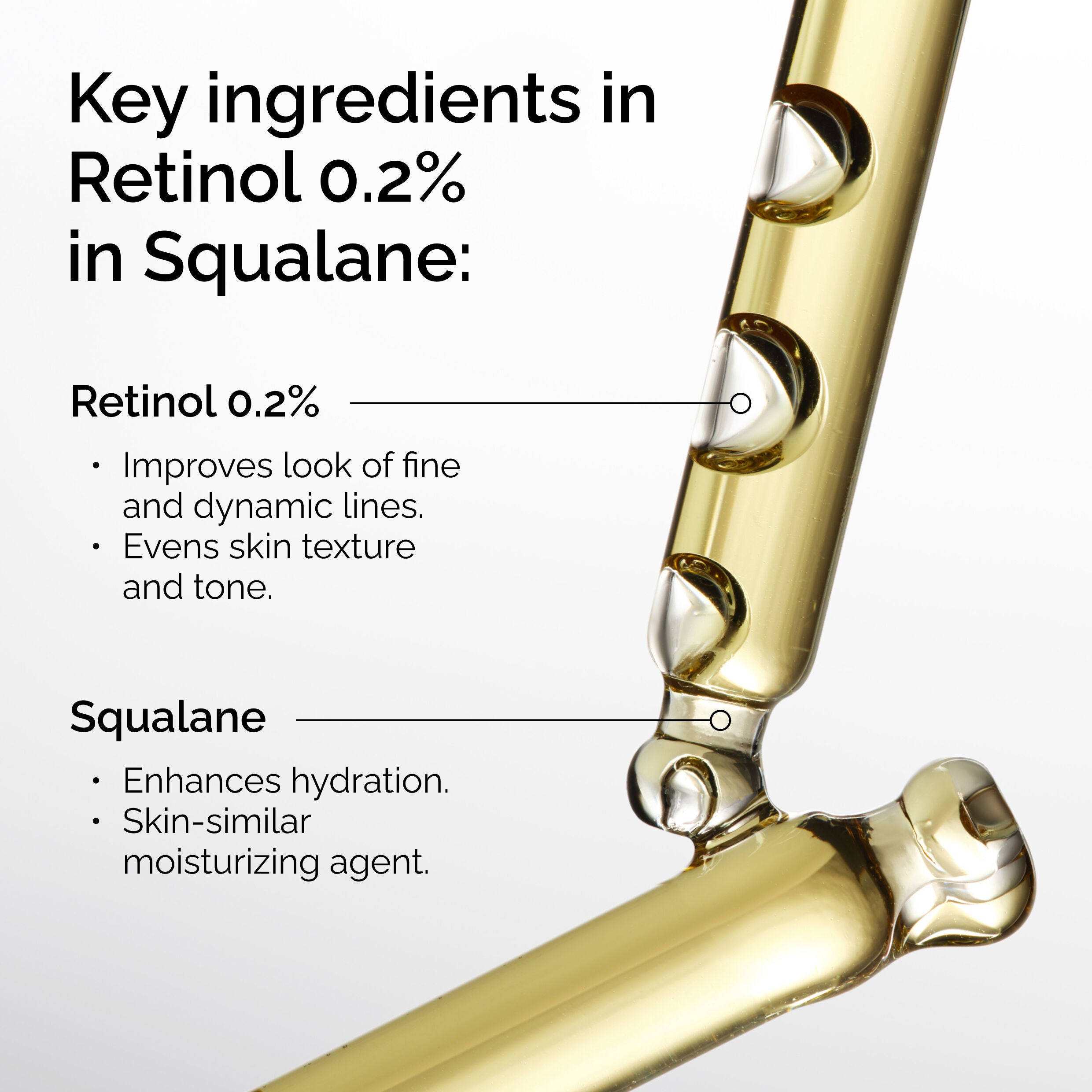 The Ordinary Retinol 0.2% in Squalane 30ml Anti-Aging Serum