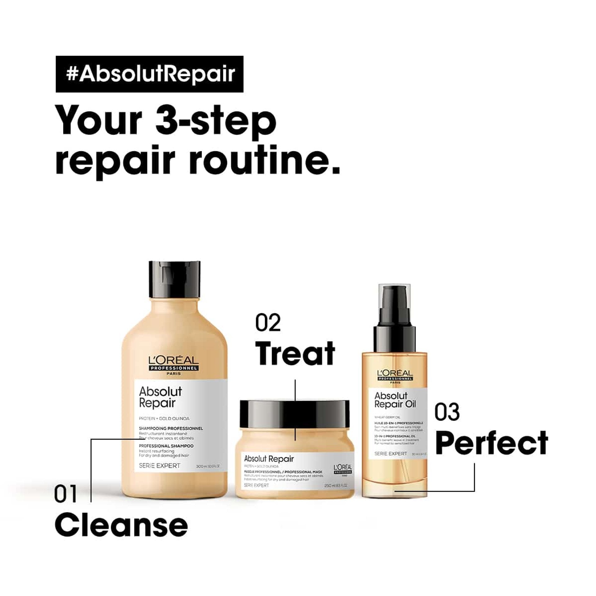 L'Oréal Professionnel Serie Expert Absolut Repair Shampoo 1500ml