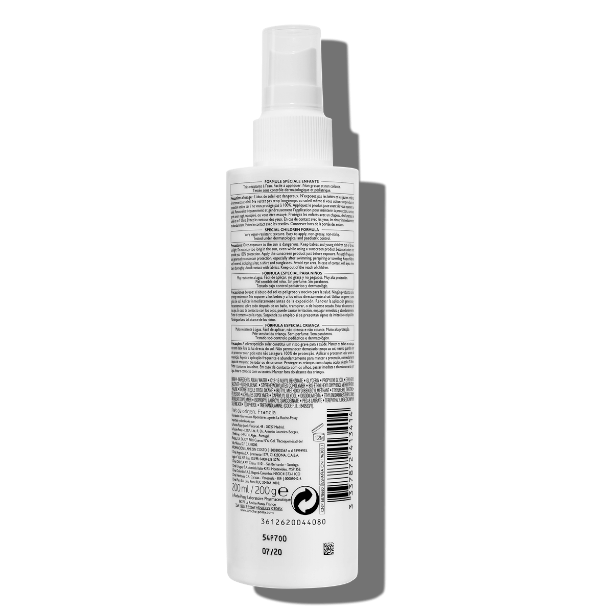 La Roche-Posay Anthelios Dermo Pediatrics 50 Invisible Sun Spray SPF