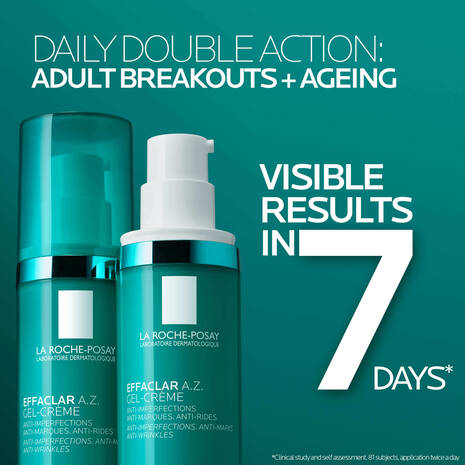 La Roche-Posay Effaclar Az Gel Cream 40ml - Acne Treatment &