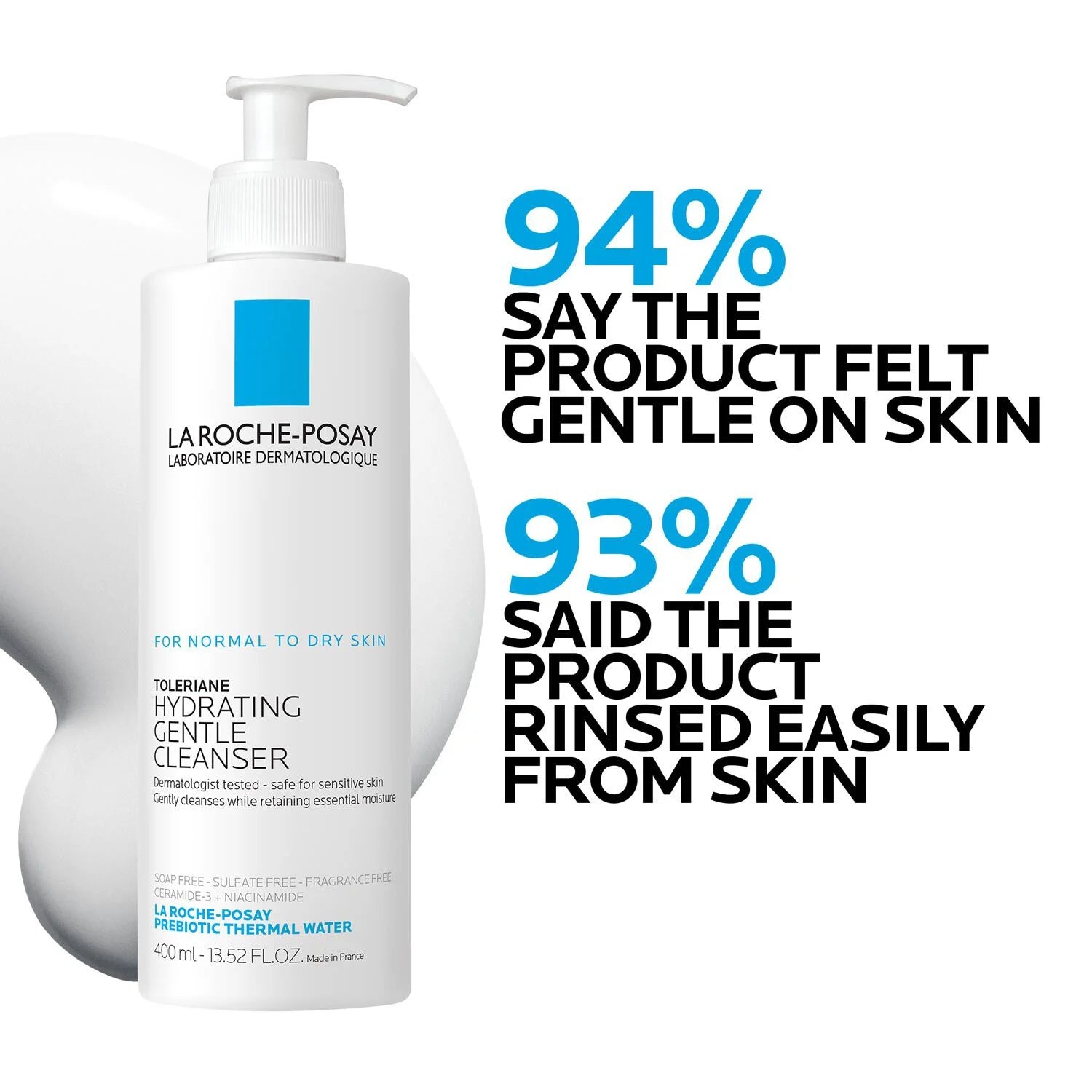 La Roche-Posay Toleriane Hydrating Gentle Cleansing Cream 400m