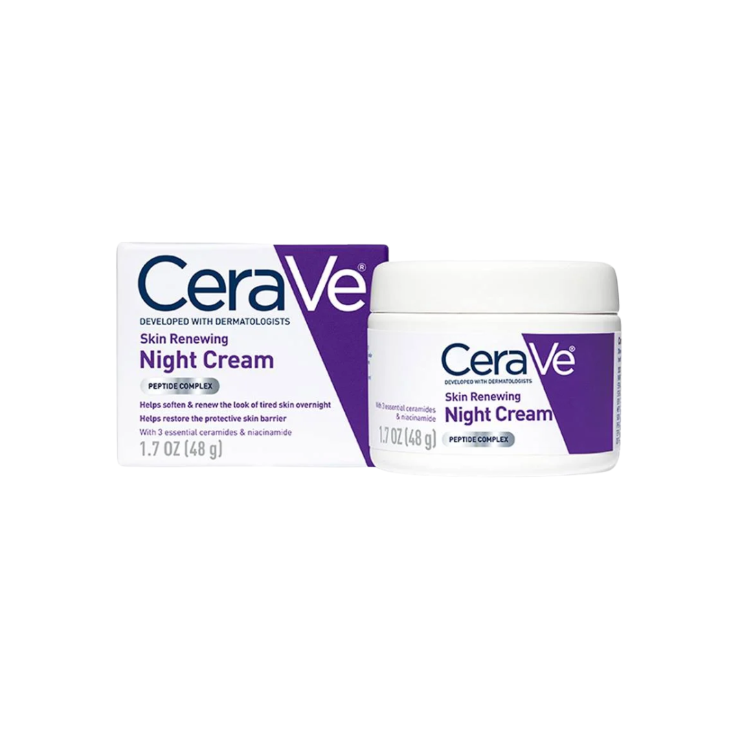 CeraVe Skin Renewing Night Cream 48ml – Hydrating & Rejuvenating