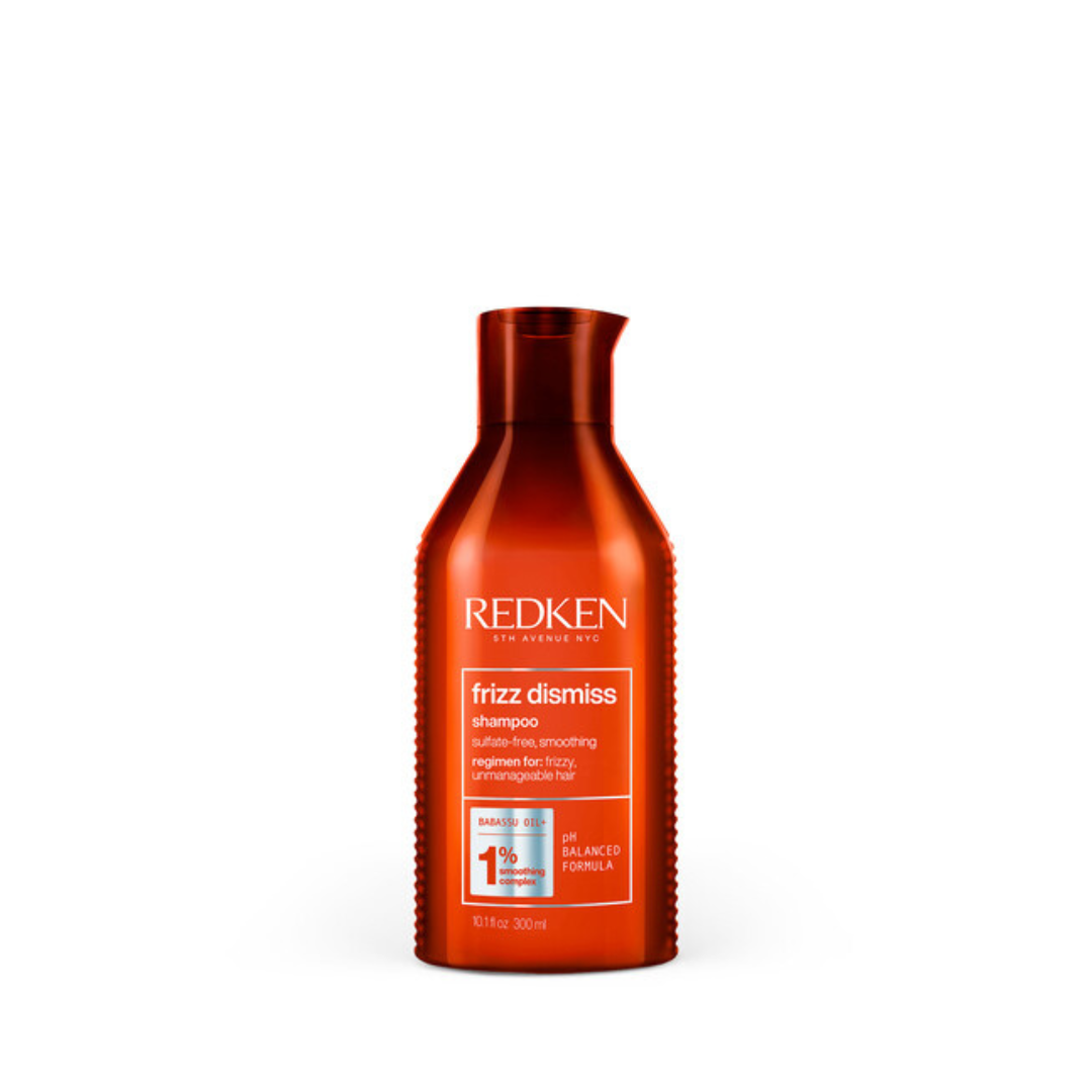 Redken Frizz Dismiss Shampoo 300ml - Sulfate-Free Anti-Frizz Shampoo