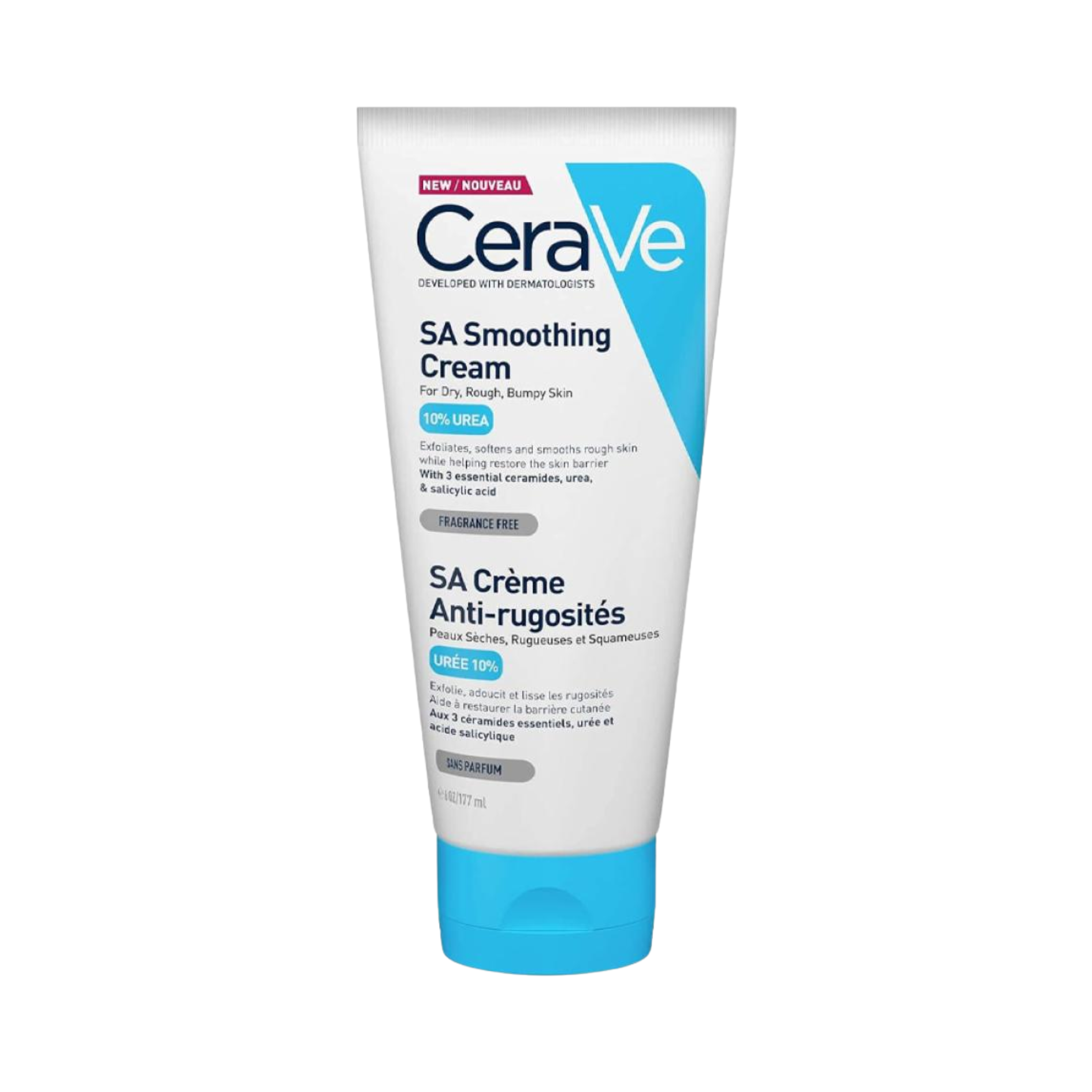 CeraVe SA Smoothing Cream 177ml Urea & Salicylic Acid Moisturizer