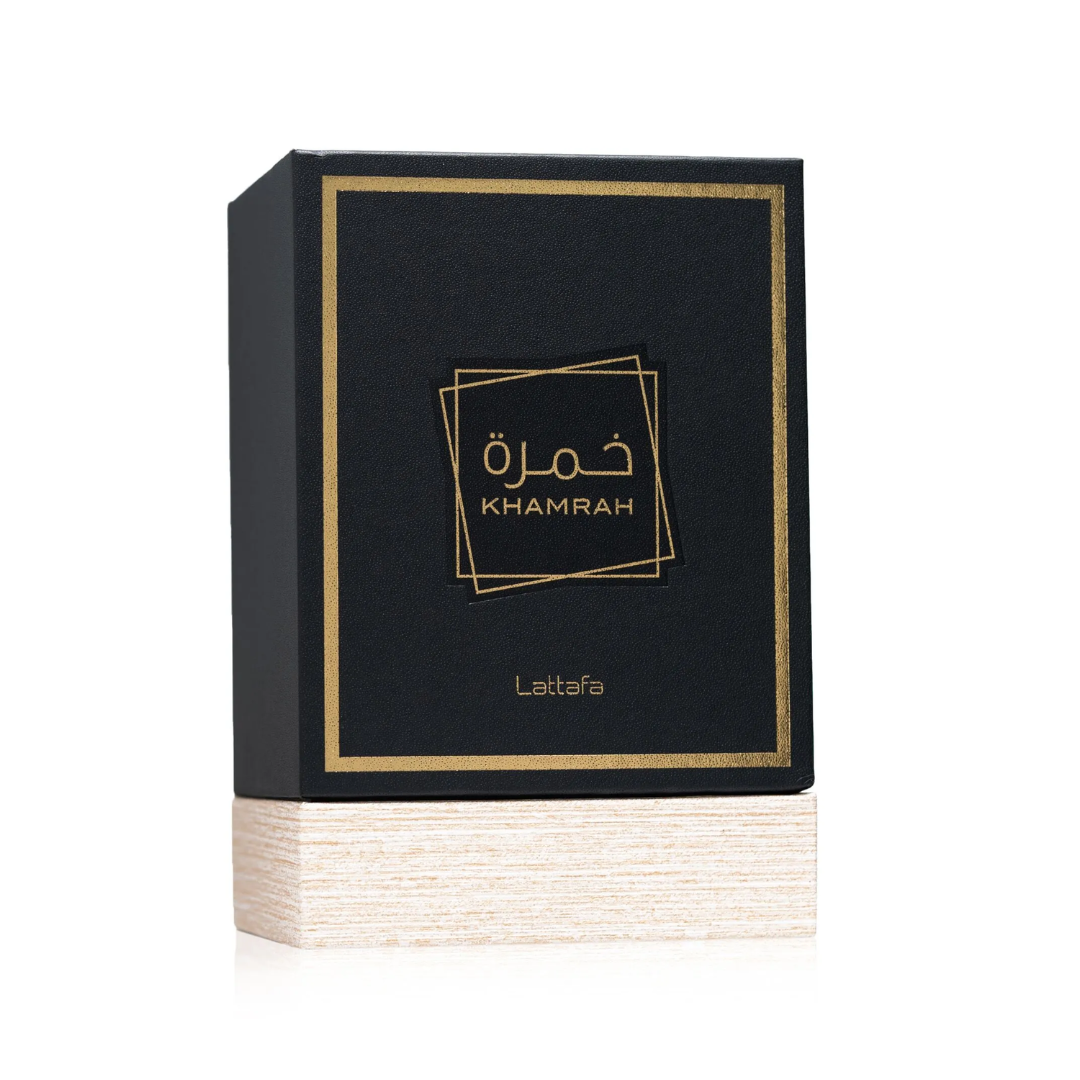 Lattafa Khamrah Eau de Parfum 100ml - Aromatic Spicy Fragrance