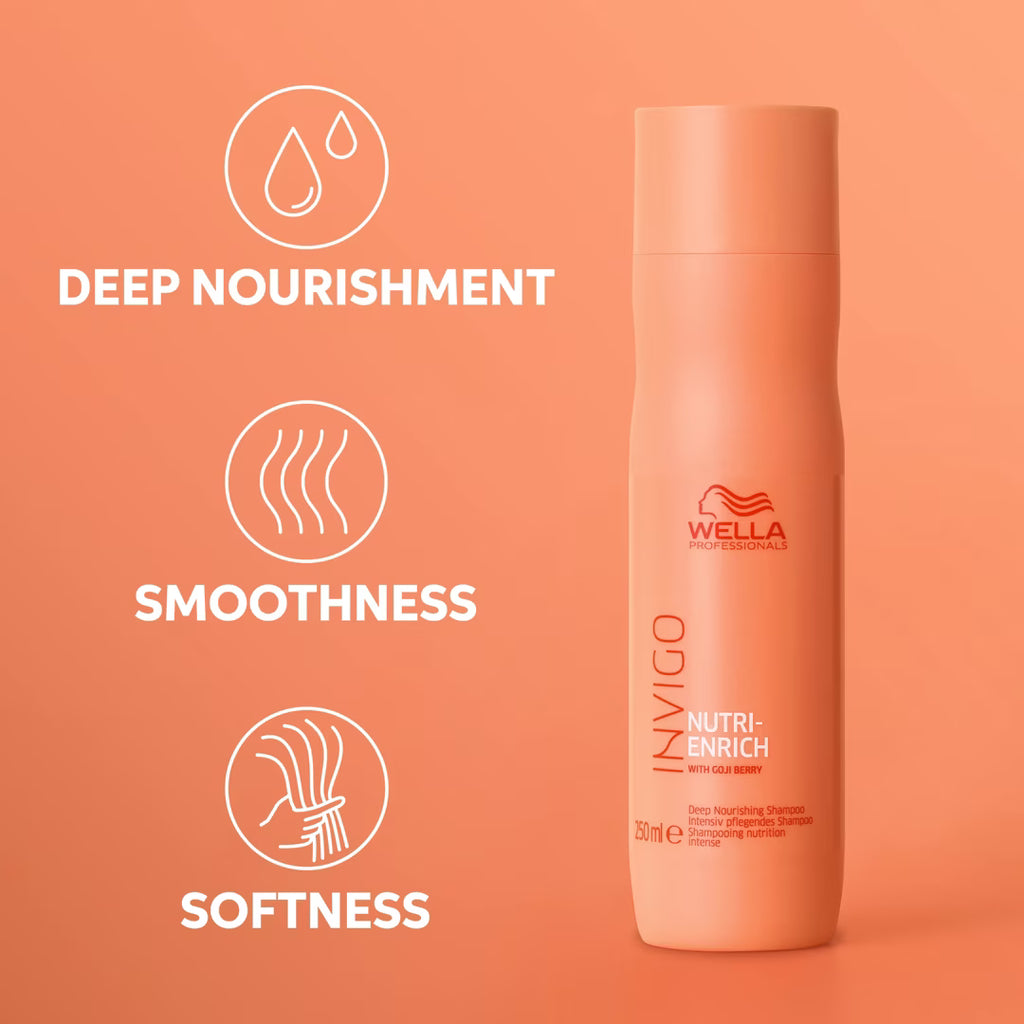 Wella Professionals Invigo Nutri-Enrich Deep Nourishing Shampoo 250ml