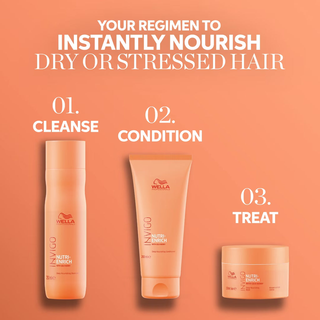Wella Professionals Invigo Nutri-Enrich Deep Nourishing Shampoo 250ml