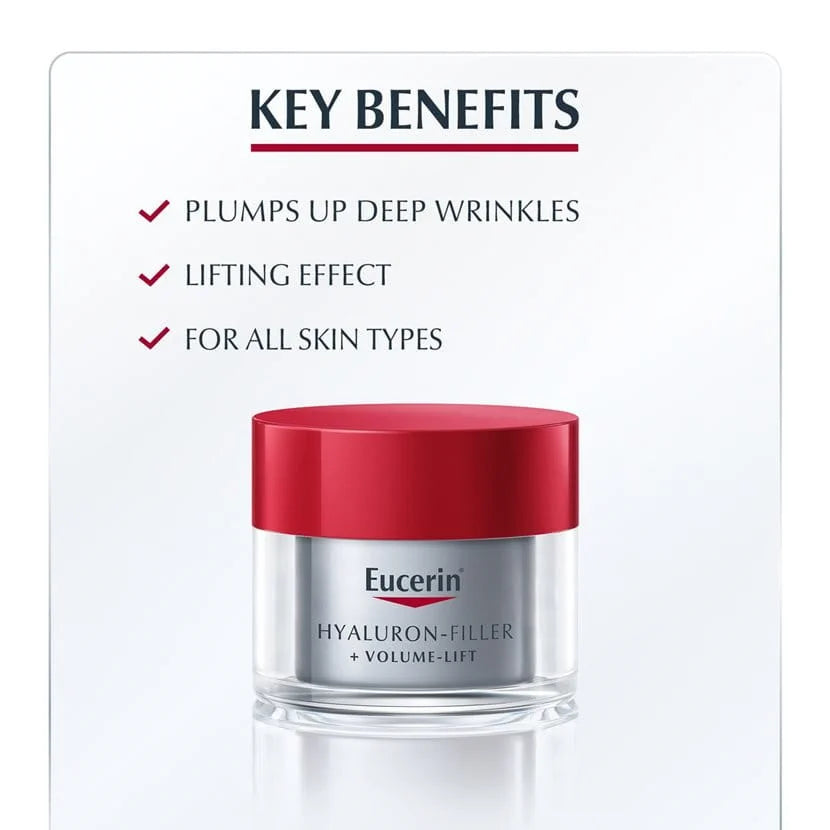 Eucerin Hyaluron-Filler Volume Lift Night Cream 50ml