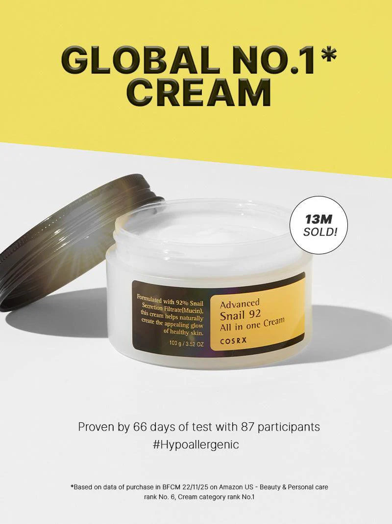 COSRX Advanced Snail 92 All In One Regenerating Cream