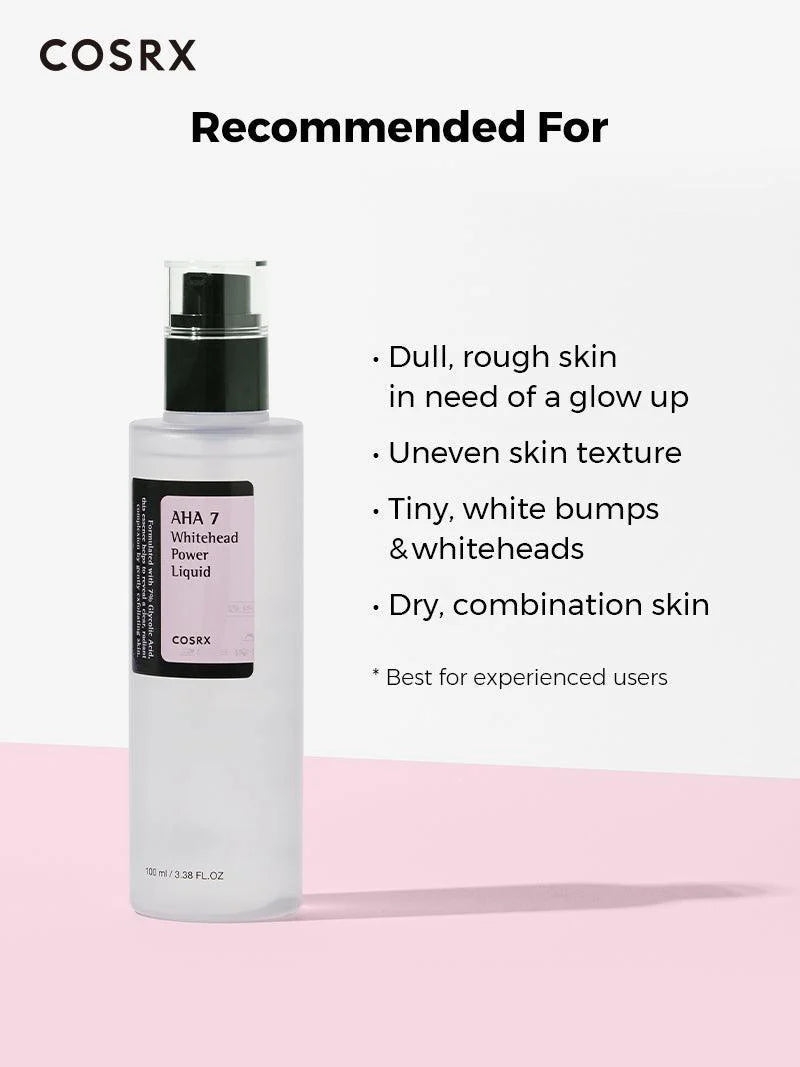 COSRX AHA 7 Whitehead Power Liquid – Exfoliating & Brightening Toner