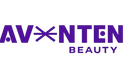Aventen Beauty logo in purple on a white background