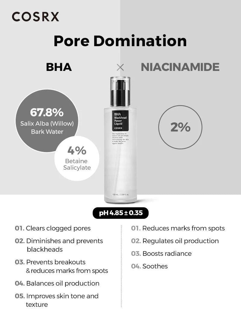 COSRX BHA Blackhead Power Liquid 100ml Exfoliating Toner
