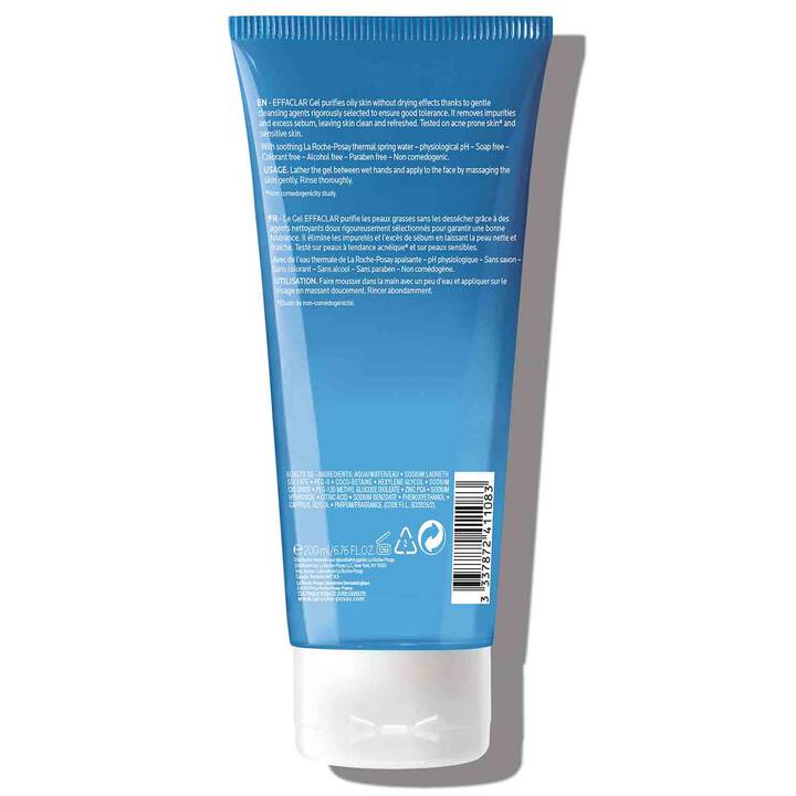 La Roche-Posay Effaclar Purifying Foaming Gel Cleanser 200ml for Oily