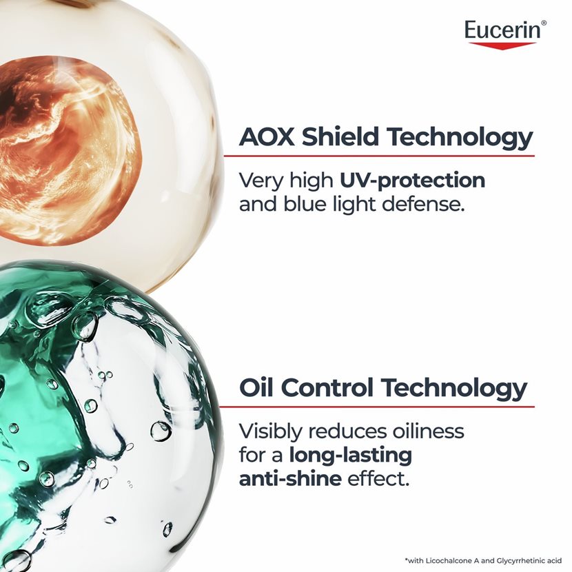 Eucerin Sun Oil Control Gel-Cream SPF 50+ (50ml)