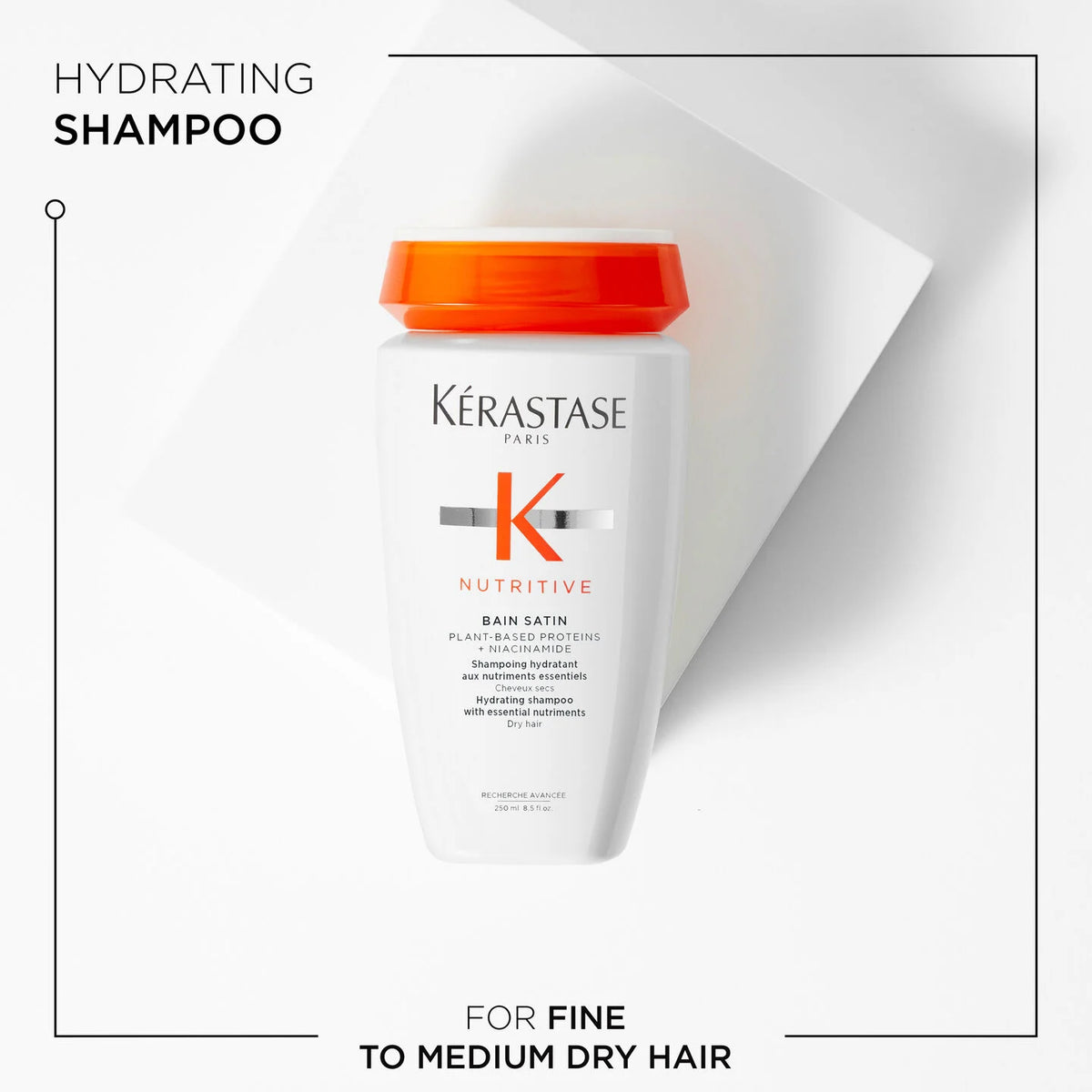 Kérastase Nutritive Bain Satin 250ml Hydrating Shampoo For Dry Hair