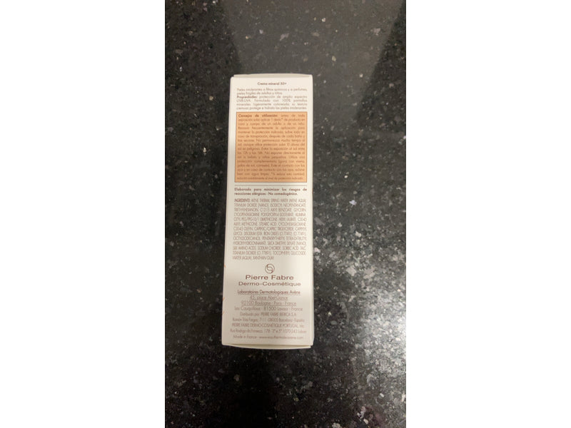 Avène Very High Protection Mineral Cream SPF 50 50ml