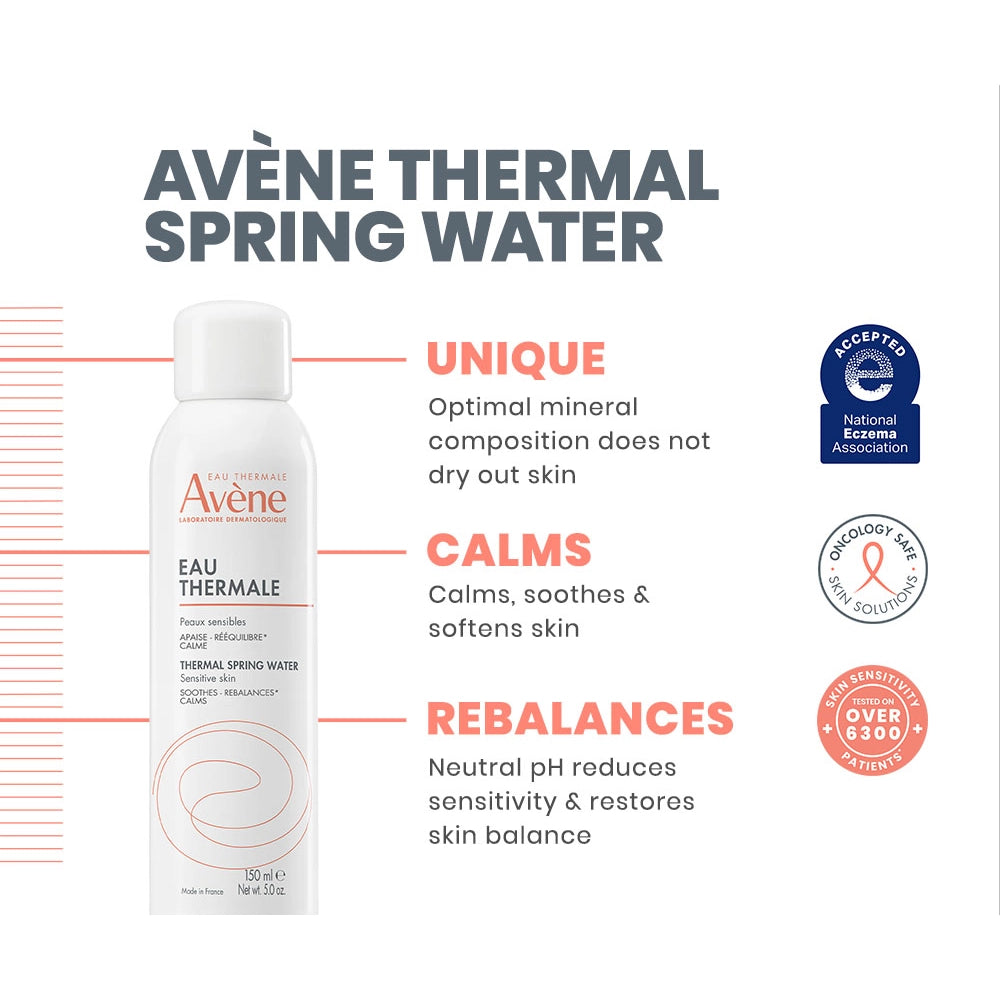 Avène Thermal Spring Water Spray 150ml – Soothing & Hydrating Face