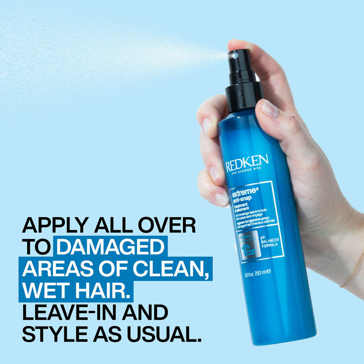 Redken Extreme Anti-Snap Leave-In Treatment - Split End Repair &