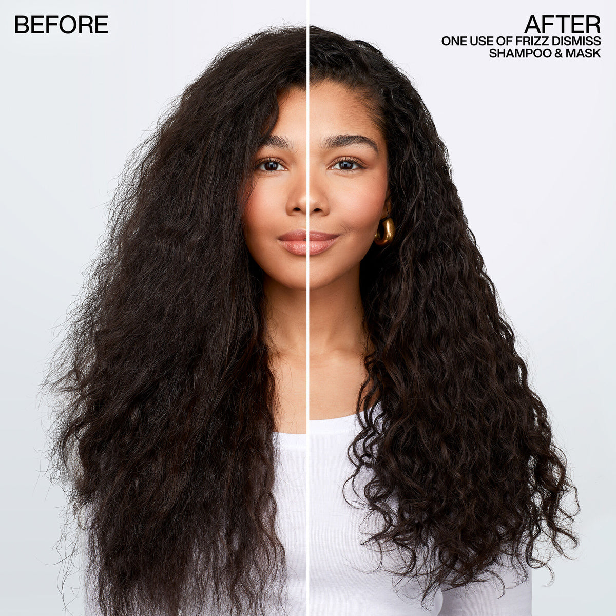 Redken Frizz Dismiss Shampoo 300ml - Sulfate-Free Anti-Frizz Shampoo