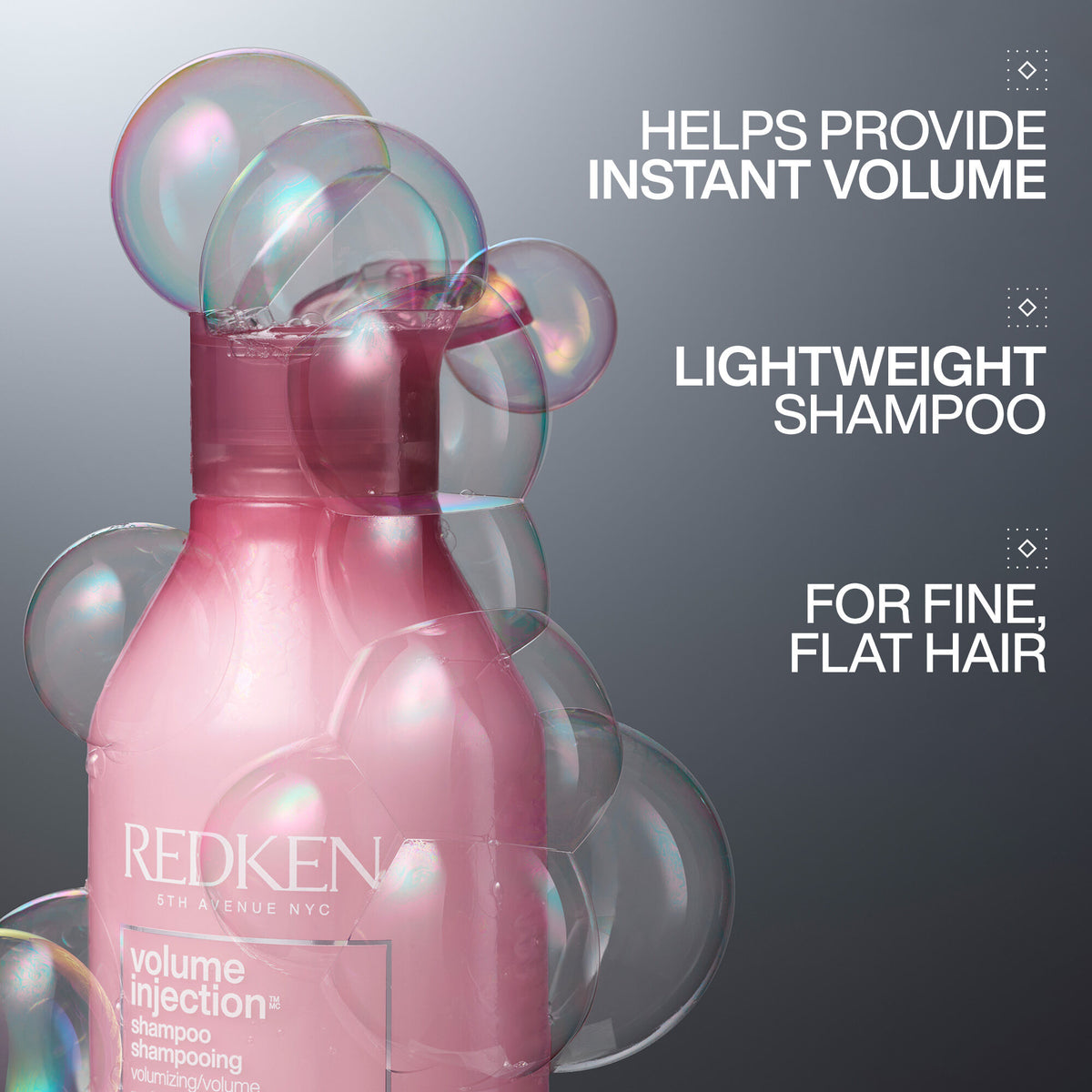Redken Volume Injection Shampoo 300ml Volumizing Shampoo