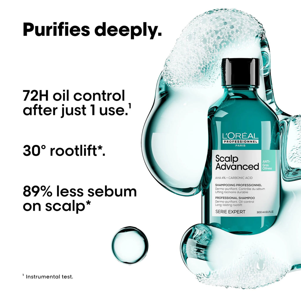 L'Oréal Professionnel Scalp Advanced Anti-Oiliness Shampoo 300ml