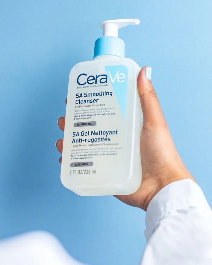 CeraVe SA Smoothing Cleanser 473ml for Rough & Bumpy Skin